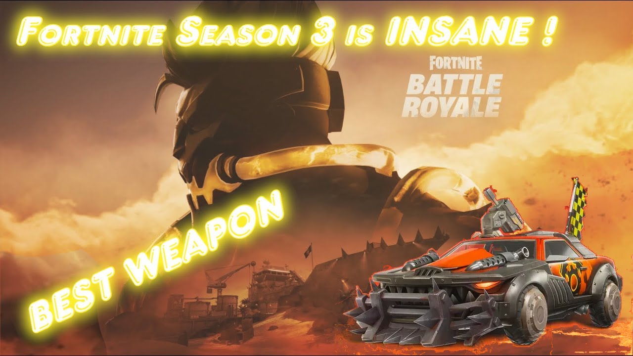CARS THAT CANT BE STOPPED - SEASON 3! Fortnite Season 3 is INSANE !