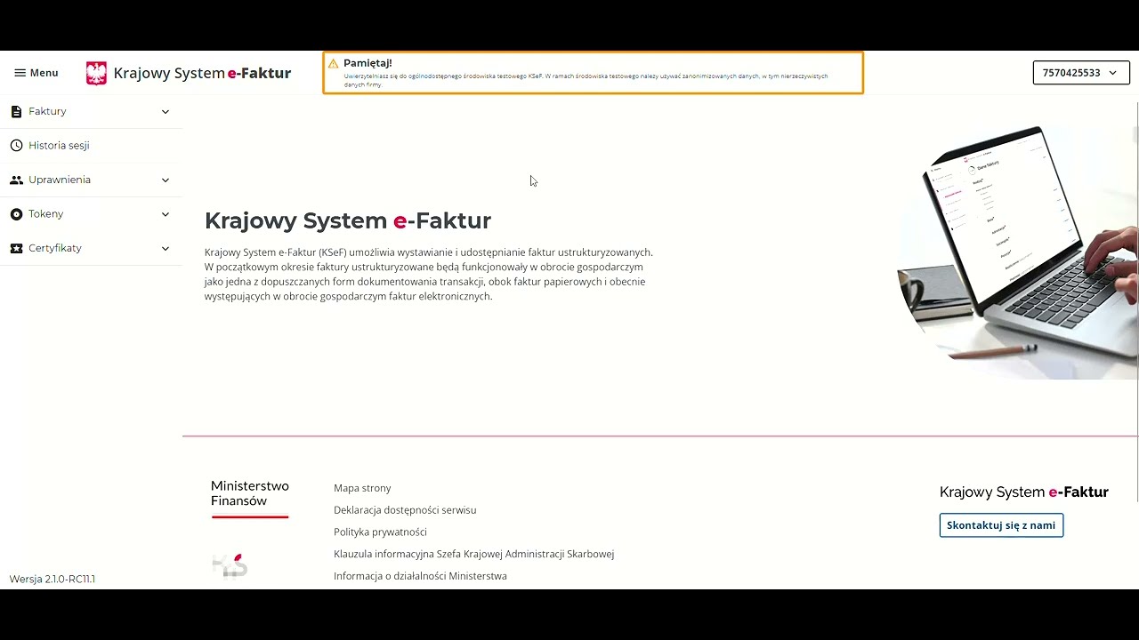 Wystawienie faktury w Aplikacji Podatnika KSEF