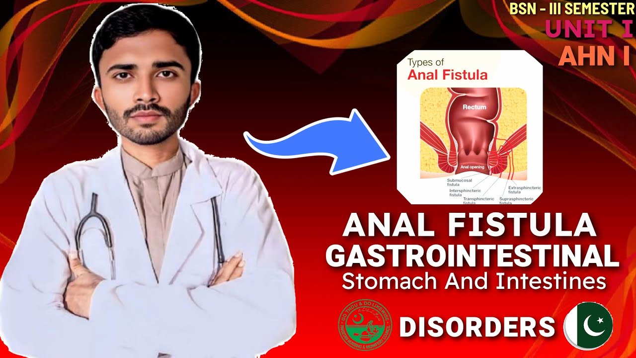 Anal Fistula | Gastrointestinal Disorders | Adult Health Nursing I | BSN 3rd Semester | Unit 1