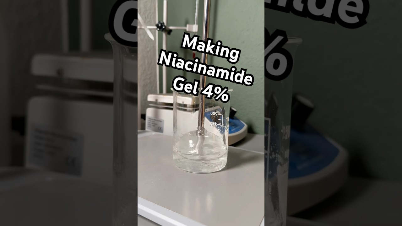 Recreating Niacef 4% #cosmeticchemist