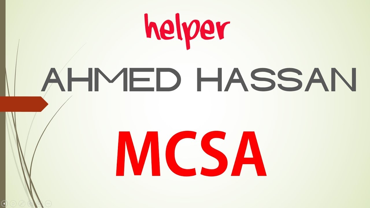 12 | MCSA 2016 شرح | Roaming profile | Home folder | Create group and ou