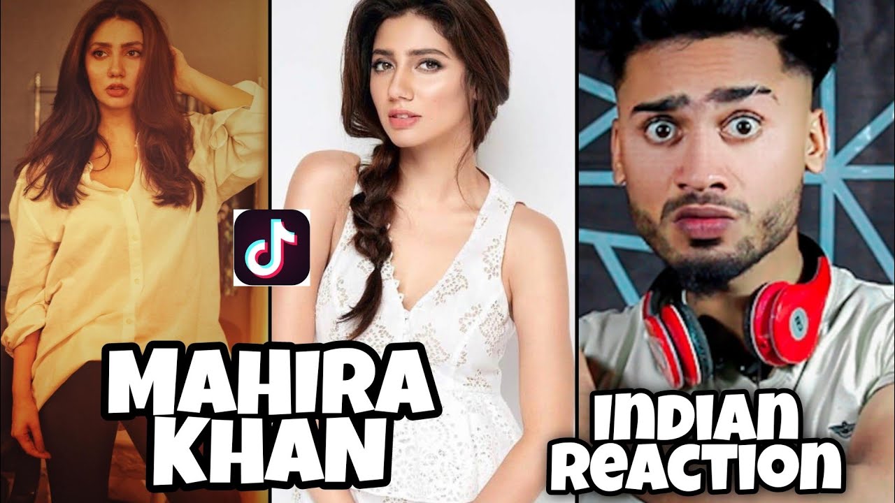 Indian Reaction 0n Pakistani Actor Mahira Khan Tiktok Video's | Mahira Khan New Tiktok Videos