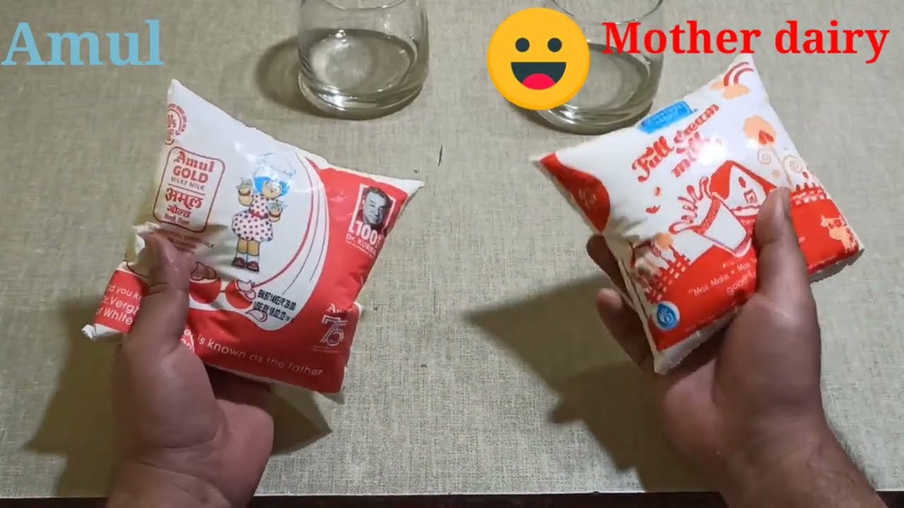 AMUL VS MOTHERDAIRY MILK