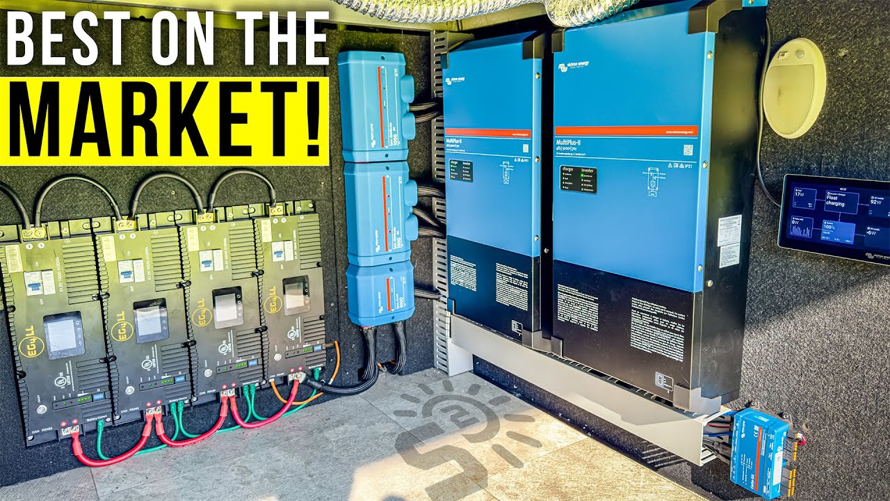 World FIRST! Dual 48V/5k Inverter RV Setup! 🤯
