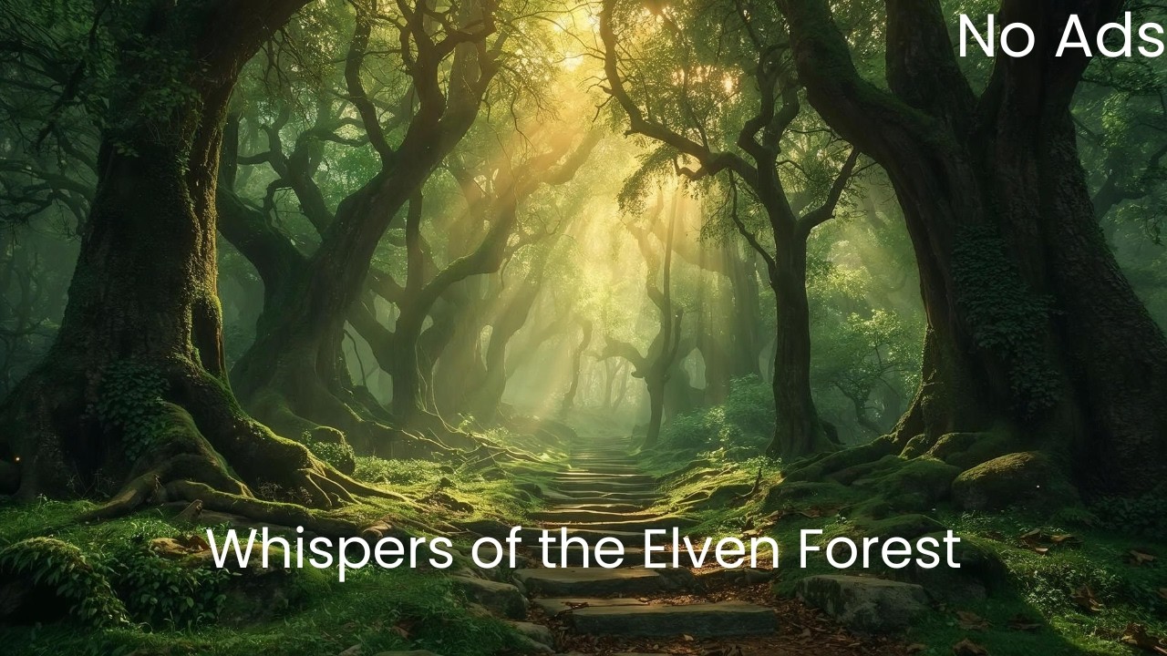 🌲 Whispers of the Elven Forest | Calm Magical Ambience