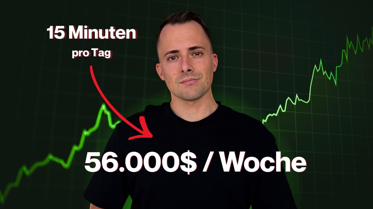 56.000$ in einer Woche mit nur 15 Minuten t&auml;glich | Traderecap