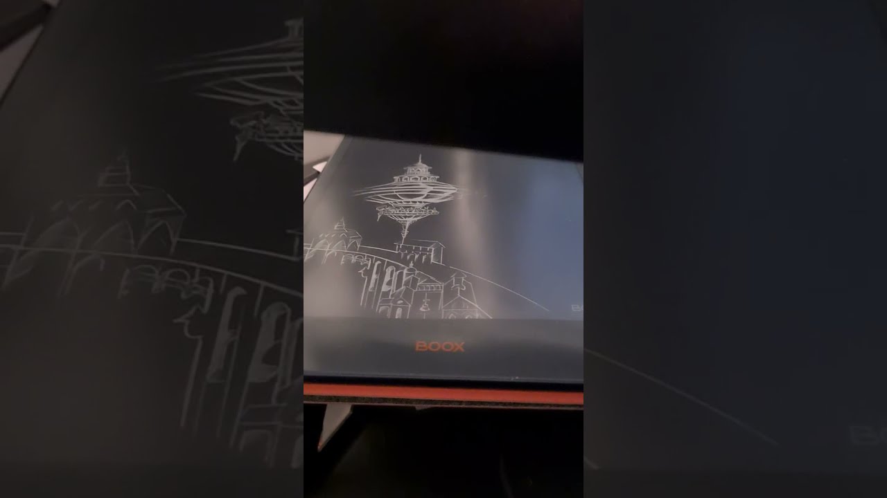 Boox Note 5 warped screen