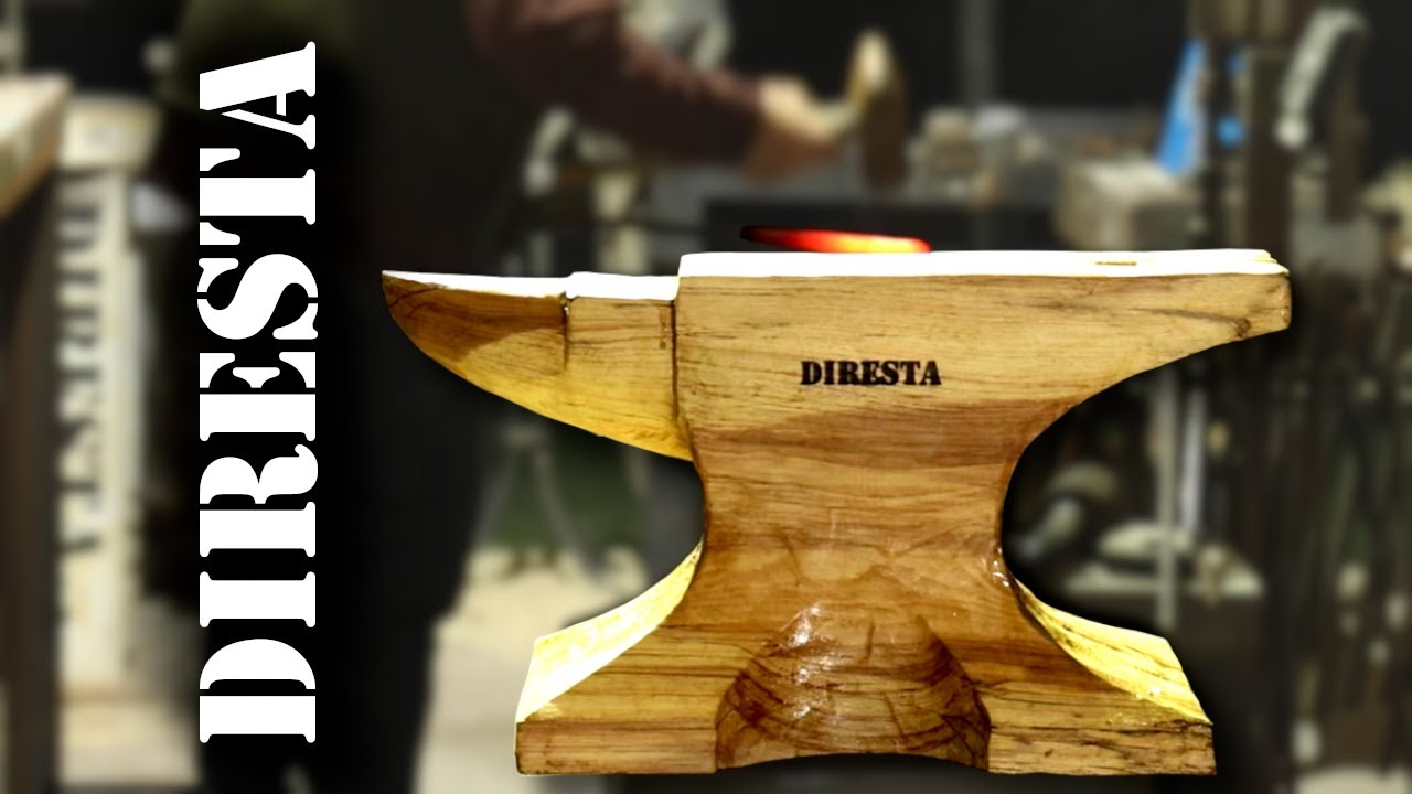 DiResta Wood Anvil From a Log