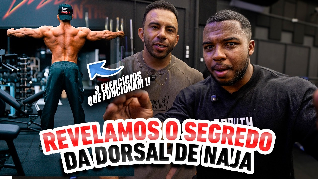 O SEGREDO PARA DESENVOLVER A DORSAL - A FAMOSA DORSAL DE NAJA 🐍!!