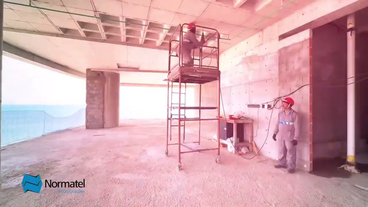 360˚ de inspiração com vista mar  🩵O DC360˚ está em construção na Av  Beira Mar