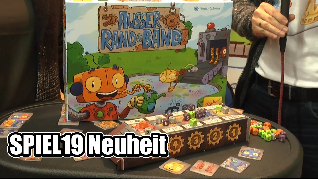 SPIEL19 Neuheit: Ausser Rand & Band (Zoch)
