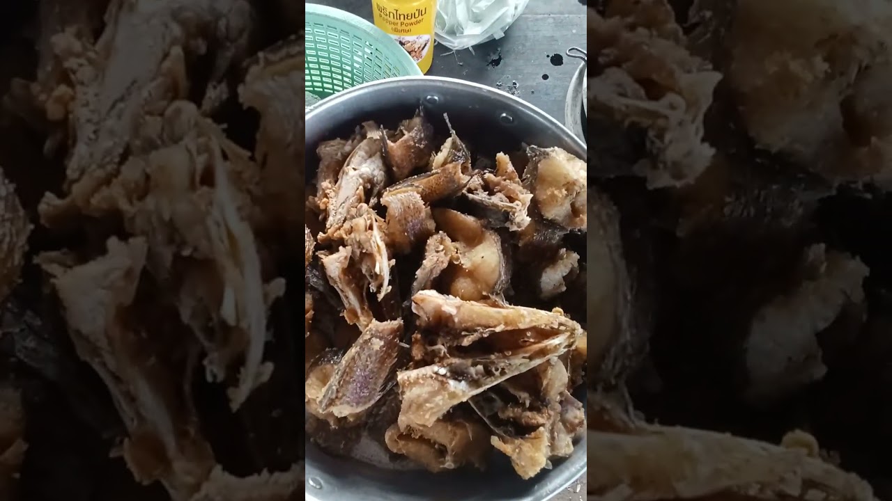 ผัดเผ็ดปลาช่อน 