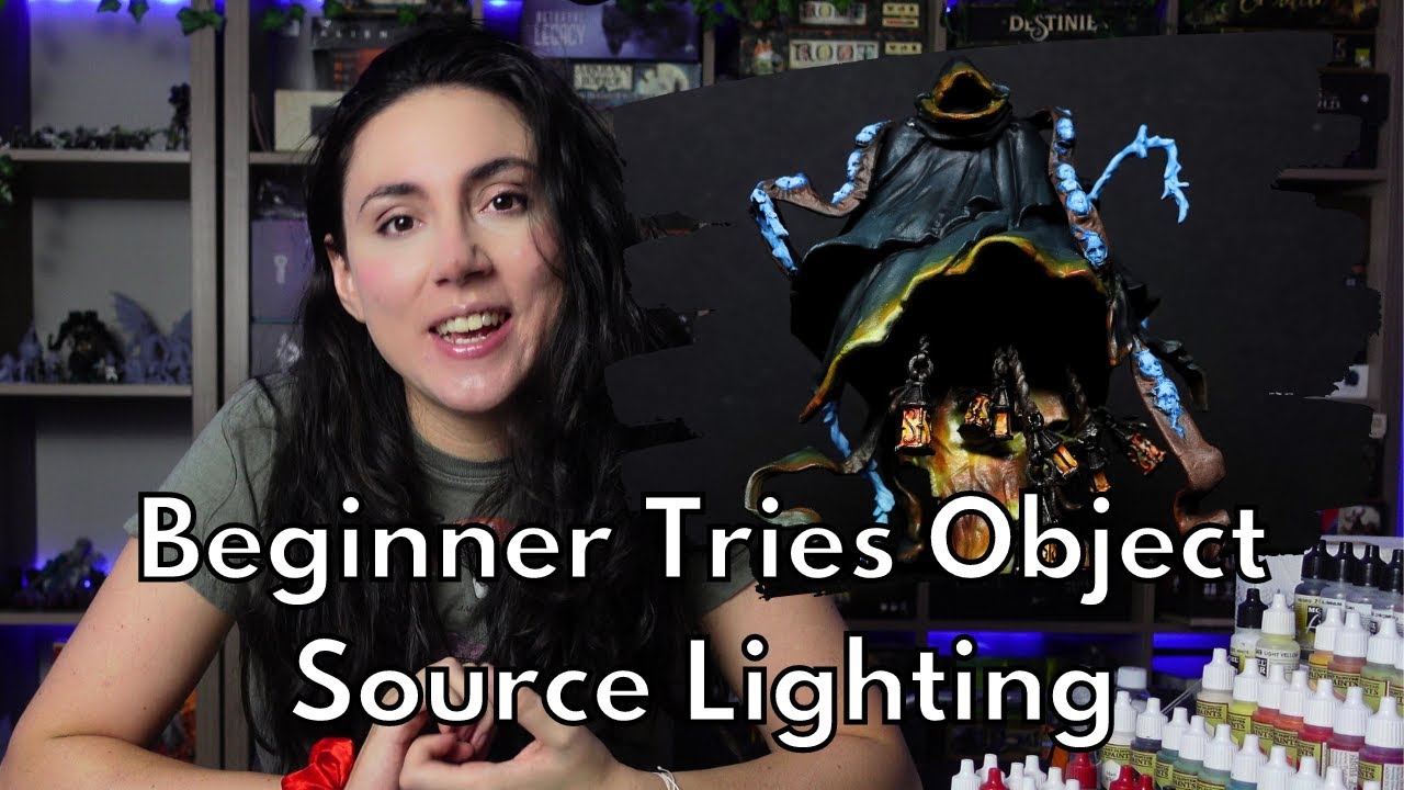 Beginner Tries Object Source Lighting - The Watcher KDM - Backvlog 16