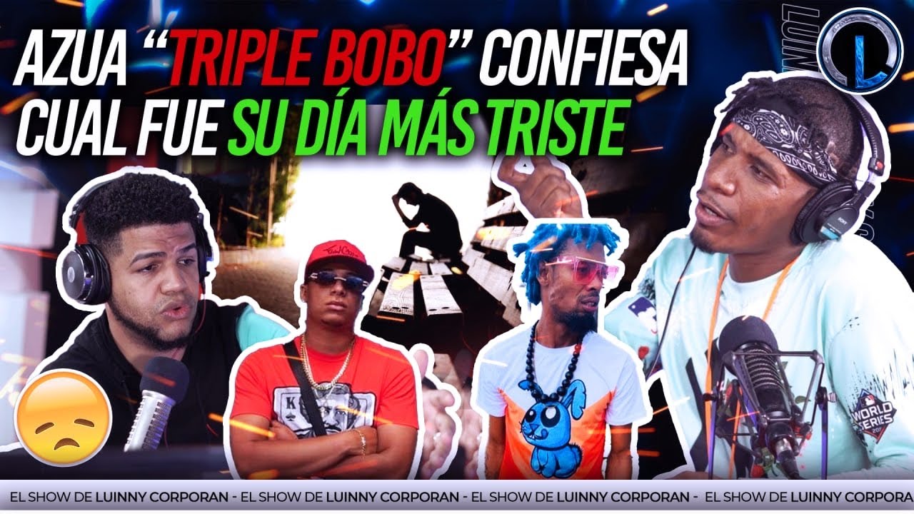 TRIPLE BOBO (AZUA) CUENTA LO QUE NUNCA HABÍA DICHO DE CAPRICORNIO TV (SE CURA Y MONTA PILA AL NAPO)