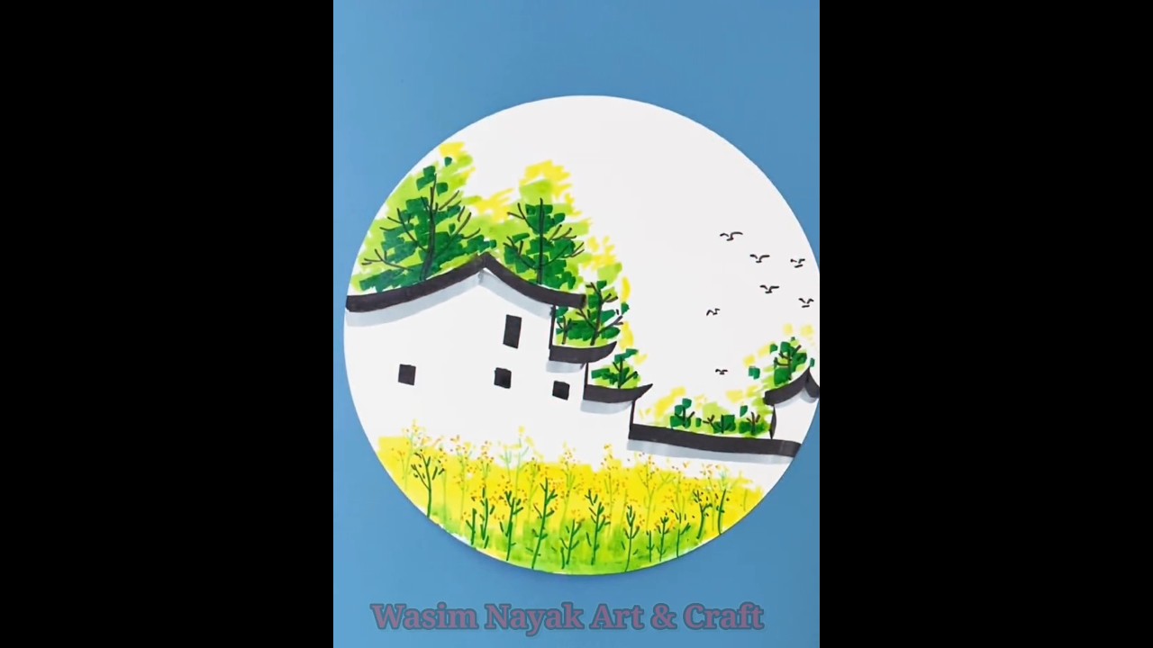 Easy Beautiful Crafting ideas for kids -- Wasim Nayak Art & Craft #shorts #art  #craft #shorts