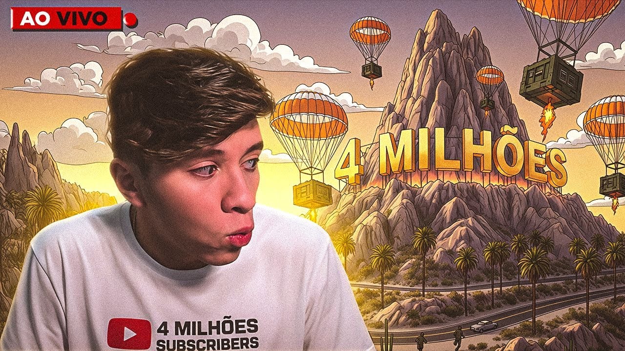 LIVE! 4 MILHÕES SUBSCRIBERS - #ad