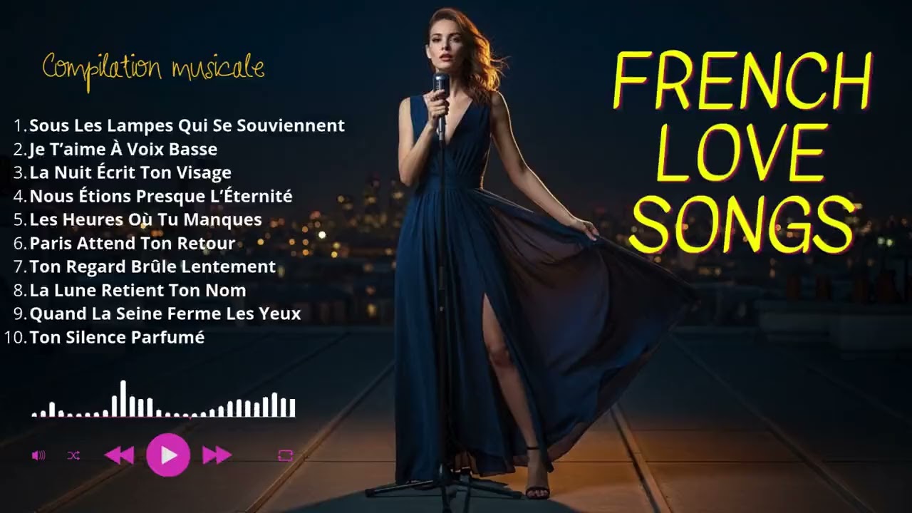 French Acoustic Love Songs for Cozy Café Nights ☕ Soft Guitar Romance Playlist