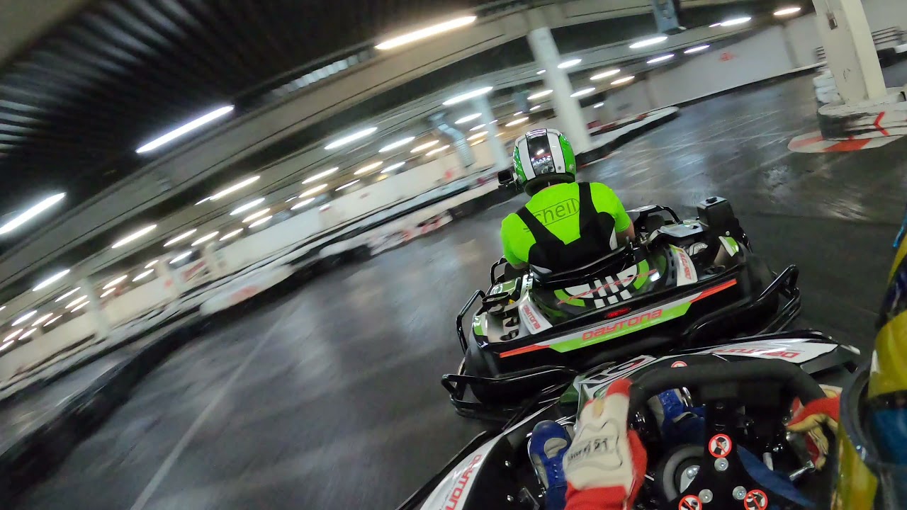 Gigantenliga Lauf 10 Daytona Kartbahn Essen von P5 auf P1 Bestzeit 47.31