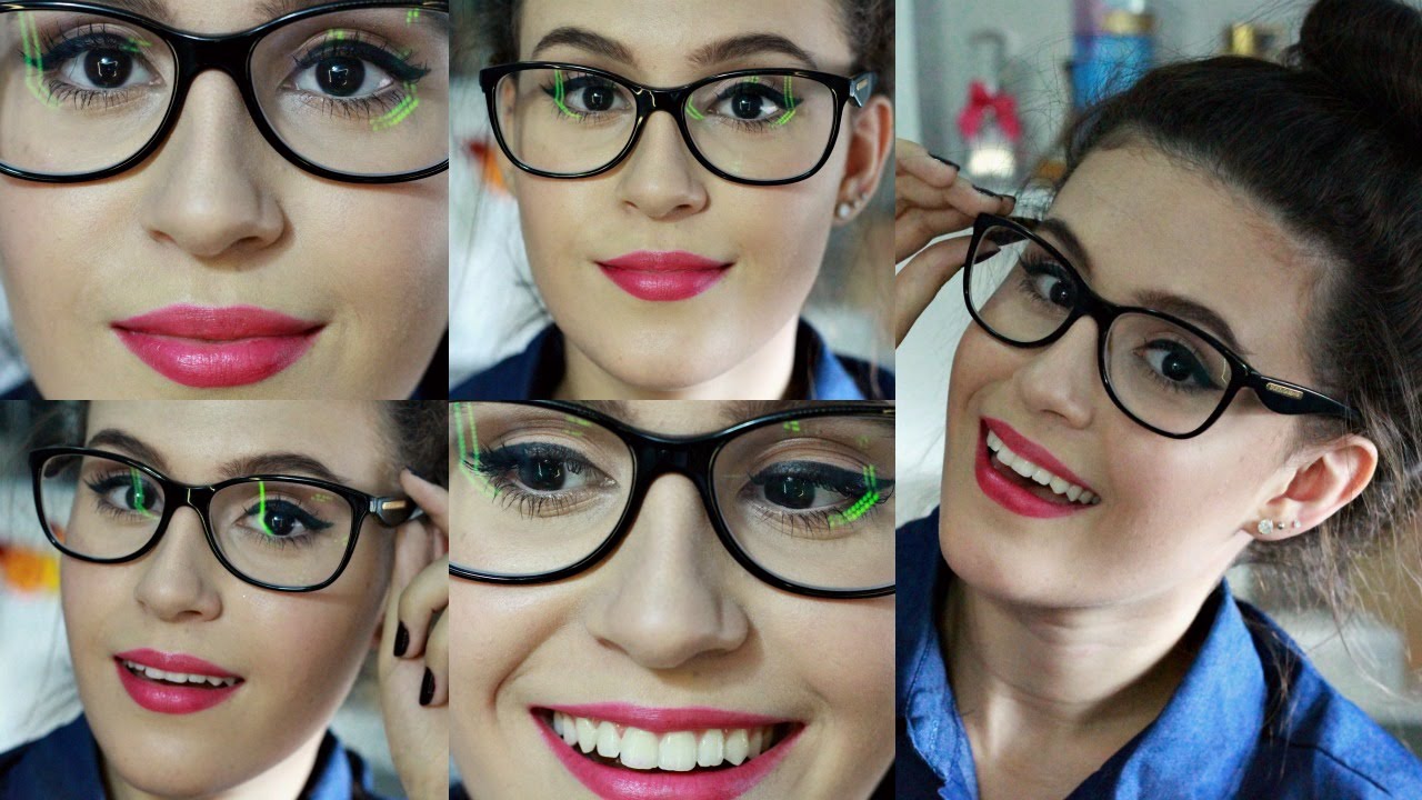 Maquiagem pra quem usa ÓCULOS : Tutorial | Lorrine Mondin