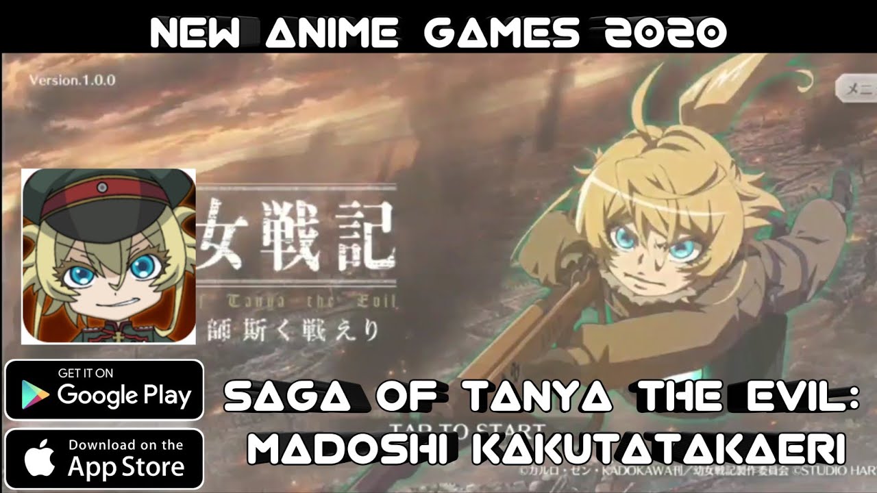 NEW ANIME GAMES 2020 | Saga of Tanya the Evil: Madoshi Kakutatakaeri | AVAILABLE FOR ANDROID & IOS