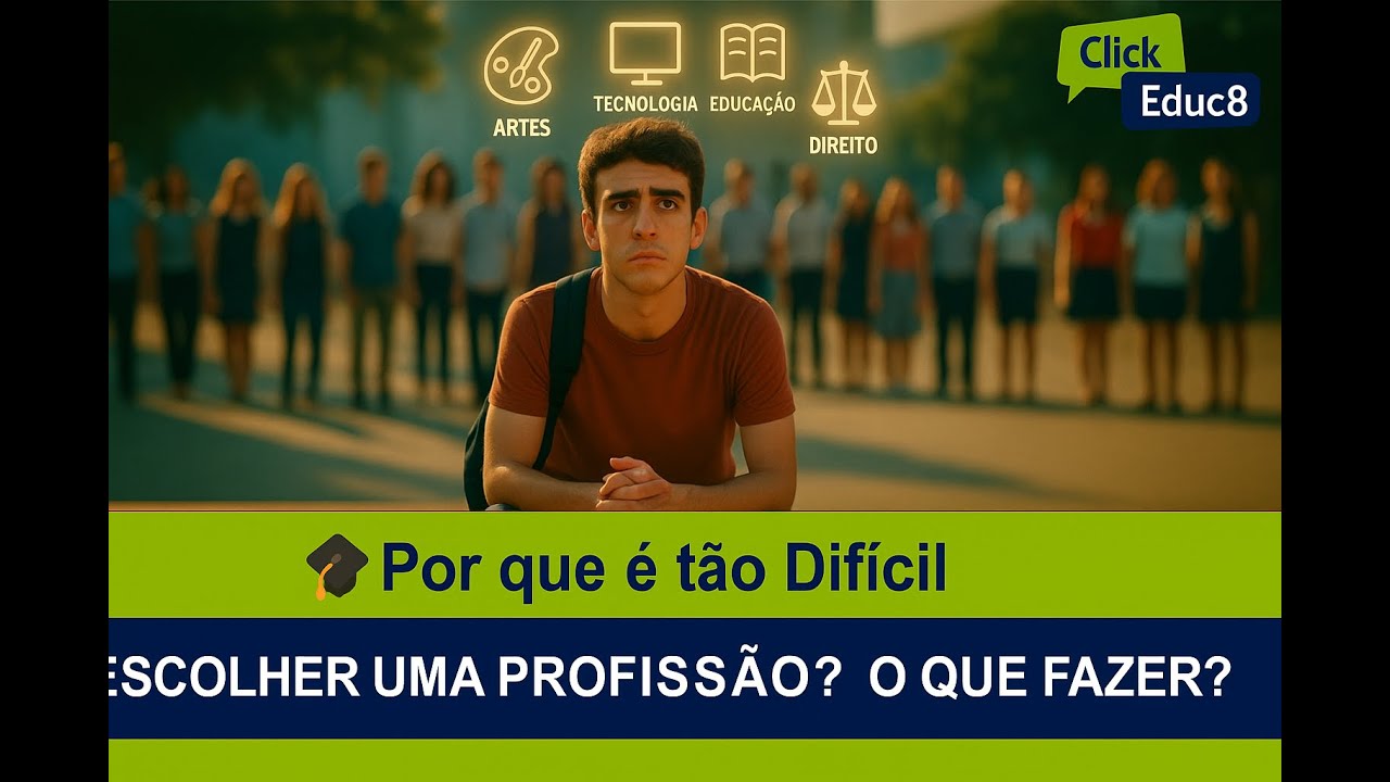 🎓 Por que é Tão Difícil Escolher uma Profissão?