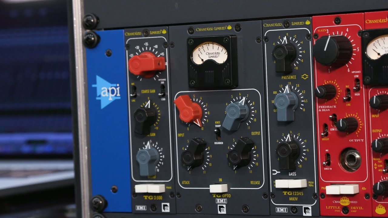 Chandler Limited TG Opto & TG12345 MKIV 500 Series - NAMM 2018