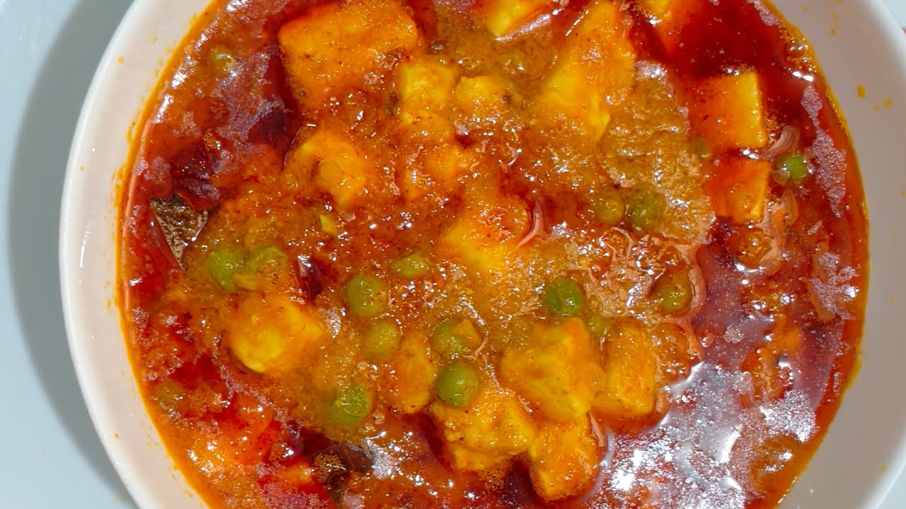 मटर पनीर मसाला सरल रेसिपी.स्वाद और सेहत भी. Mutter Paneer Tasty Yummy 😋