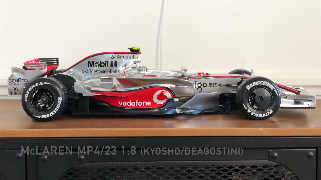 McLaren MP4-23 Full Build Details | Kyosho / DeAgostini 1/8 F1 Scale Model