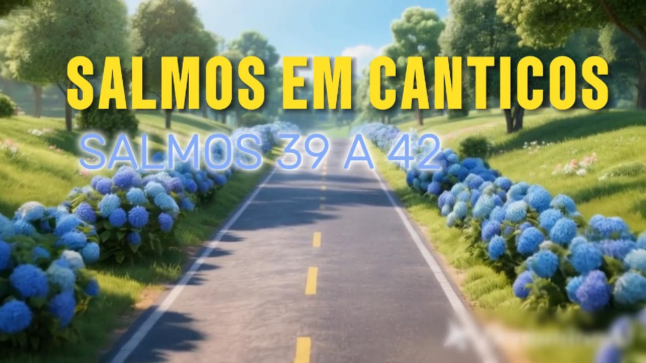 Salmos 39  a 42 Música Para Meditar  ou Dormir