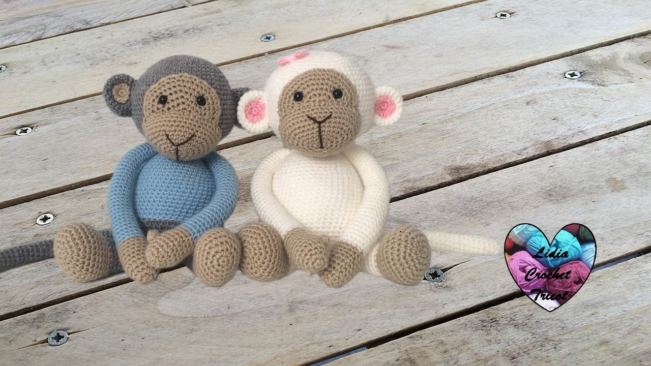 Singes amigurumi 1/2 / Amigurumi monkeys (english subtitles)