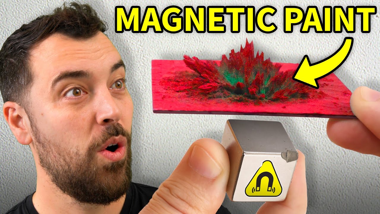 Testing Viral DIY Magnetic Paint