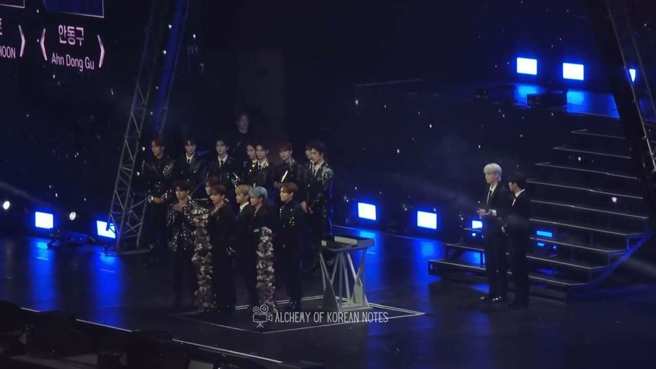 Hori7on wins Asia Artist Awards 2023 - Focus Award | 4K FanCam #hori7on #AAA2023