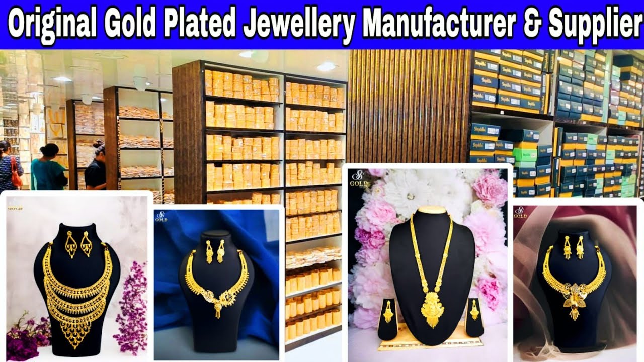 Gold Plated Jewellery Original Manufacturer & Supplier In Kolkata Barabazar