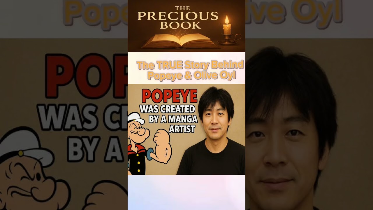 The TRUE Story Behind Popeye & Olive Oyl 