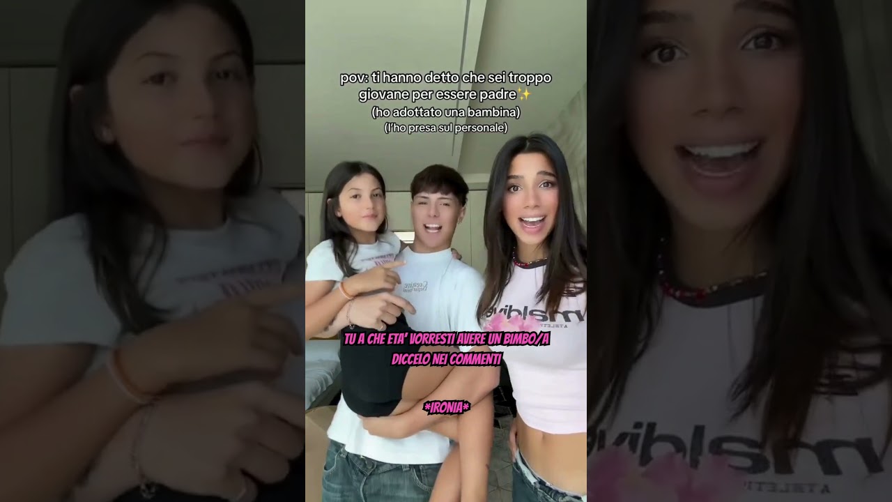 ALBERTO TOZZI HA ADOTTATO LA MINI SOSIA DI SARA ESPOSITO #tiktok #perte #ilrosso #couple #webboh