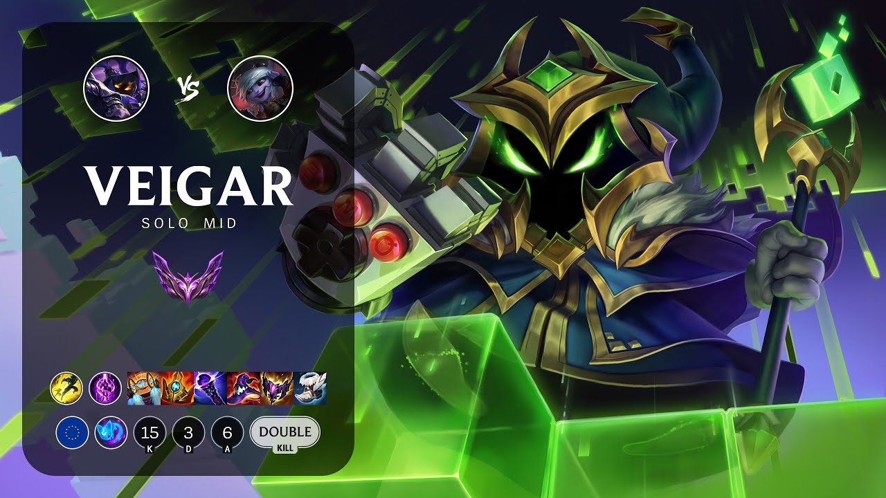 Veigar Mid vs Tristana - EUW Master Patch 14.2