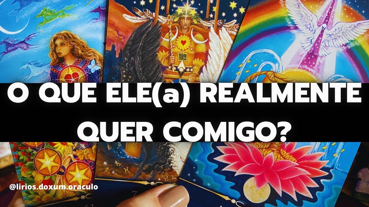 O que ELE(a) REALMENTE QUER COMIGO? As VERDADES OCULTAS! ♥️🔥🔮
