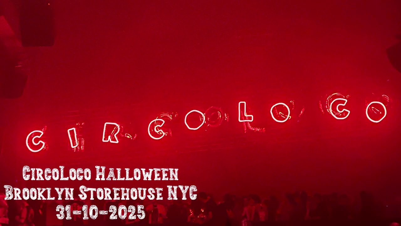 CircoLoco NYC Halloween 2025 house mix 10.31.25 | Prospa, Chris Stussy, &Me, Chlo&eacute; Caillet