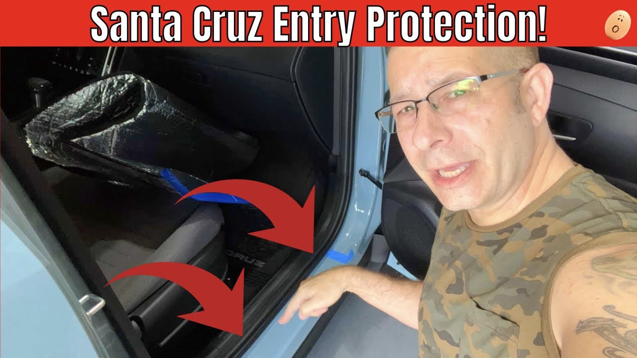 Door Sill Protection For The Hyundai Santa Cruz