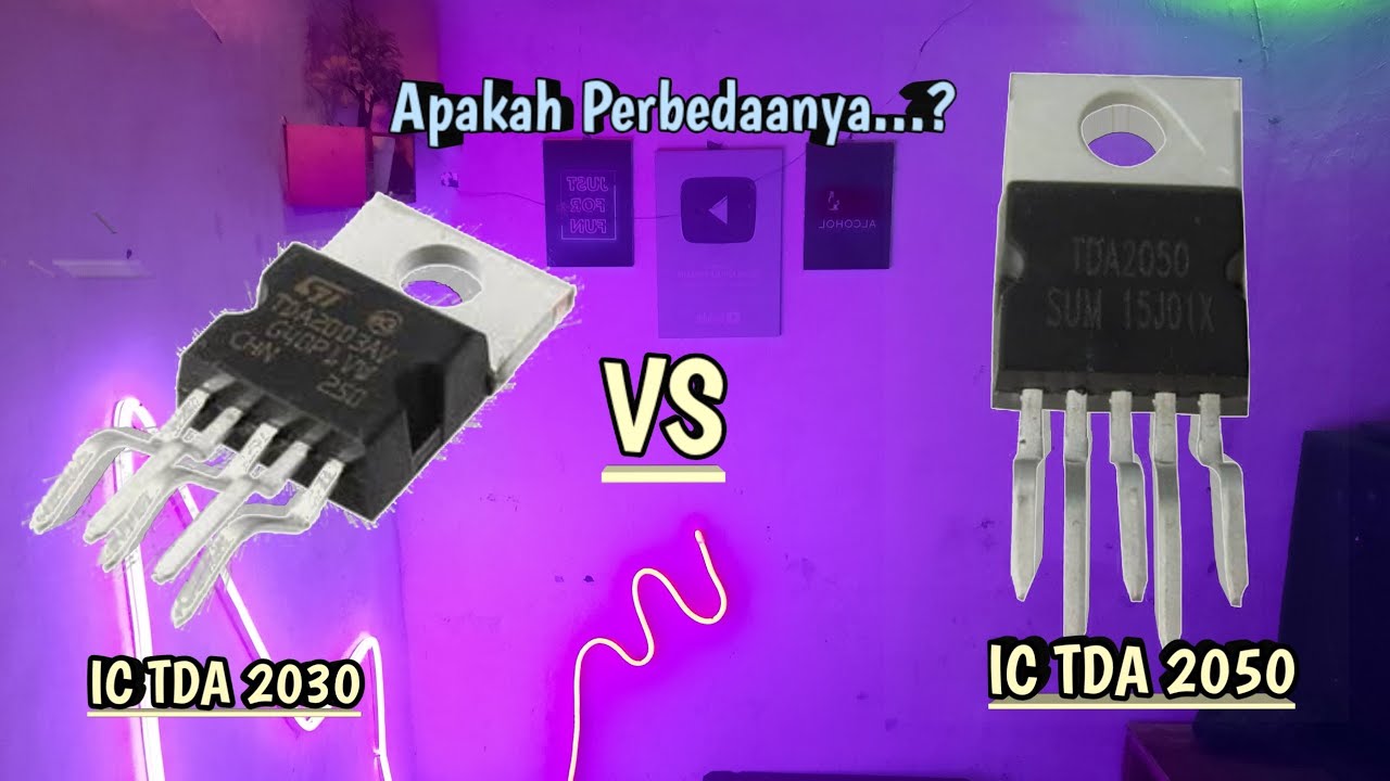 Ic Tda 2030 Vs Ic Tda 2050..!! Melihat Kelebihan Dan Kekurangan Ic Kedua Ini