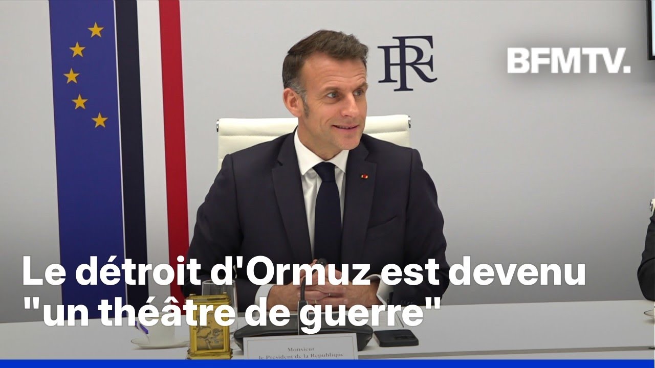 La prise de parole en intégralité d'Emmanuel Macron à l'issue d'une réunion du G7