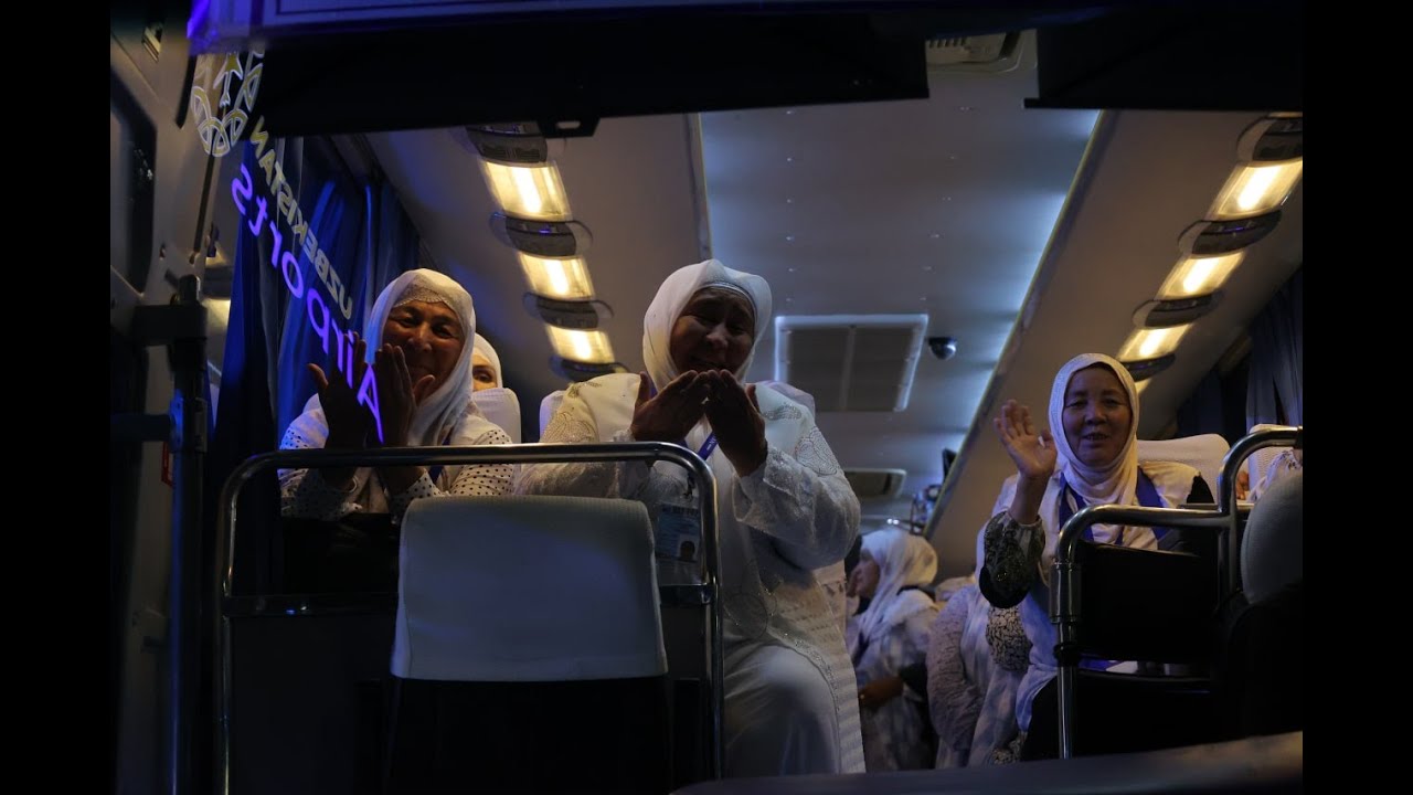 Namangan aeroportidan vodiylik ziyoratchilarning ilk guruhi haj safariga yo‘l oldi
