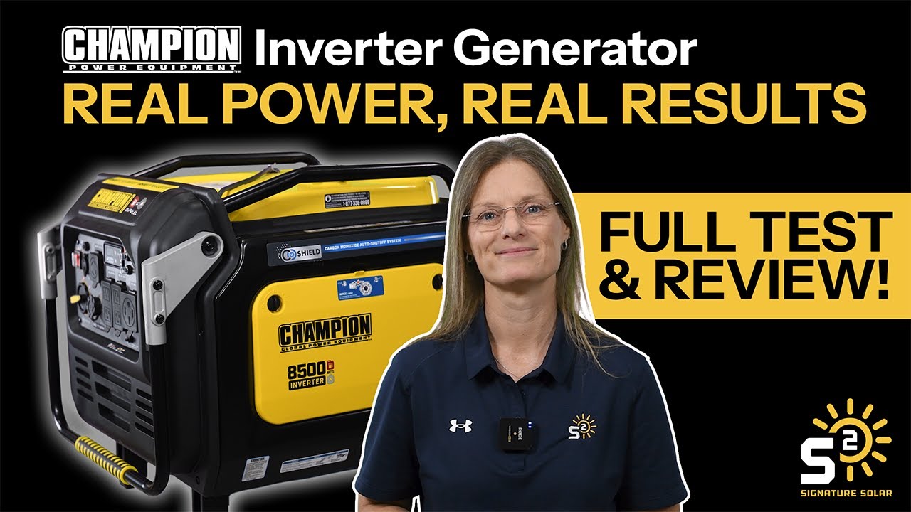 Champion Inverter Generator Review & Full Test