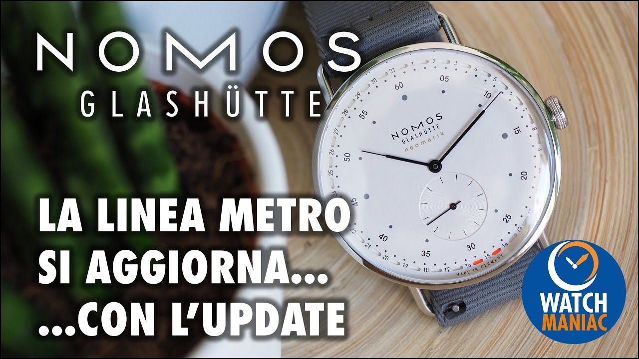Nomos Metro Neomatik 41 Update: questo sistema di indicazione della data è geniale!