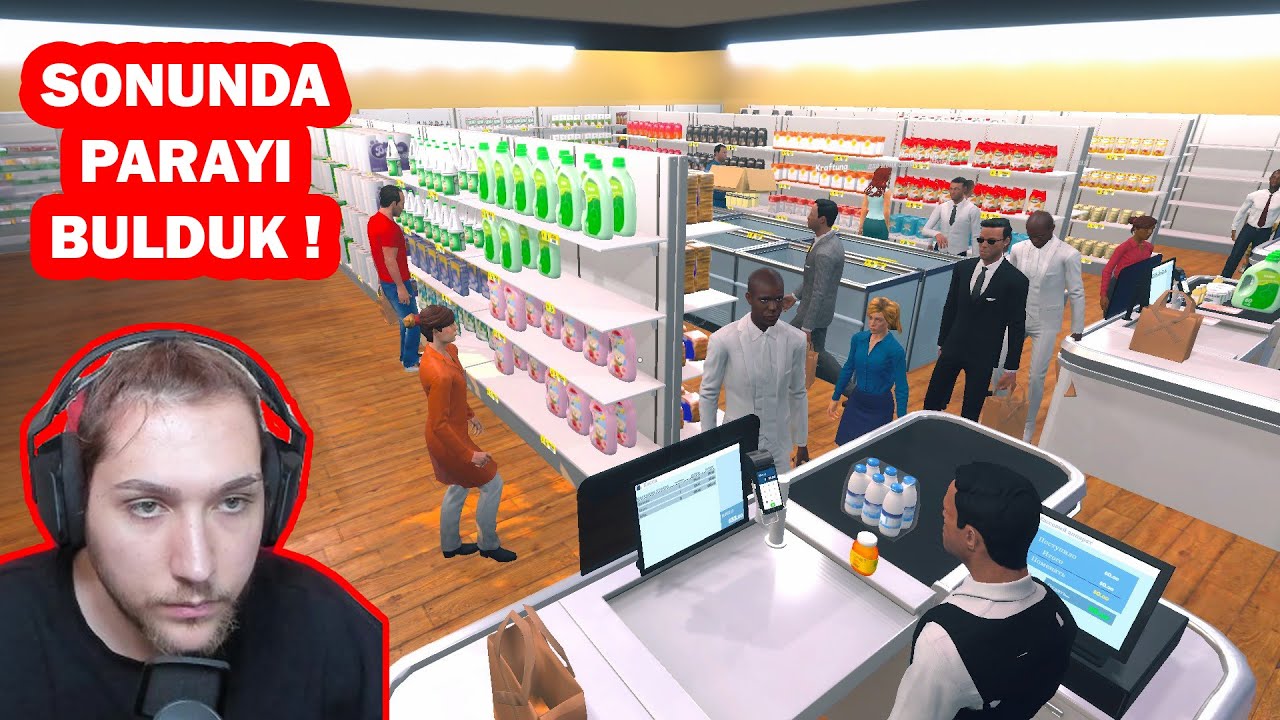 FİNALDE MARKETİ DEVASA YAPIP BORÇLARINI BİTİRDİM ! SUPERMARKET SIMULATOR (4. BÖLÜM)