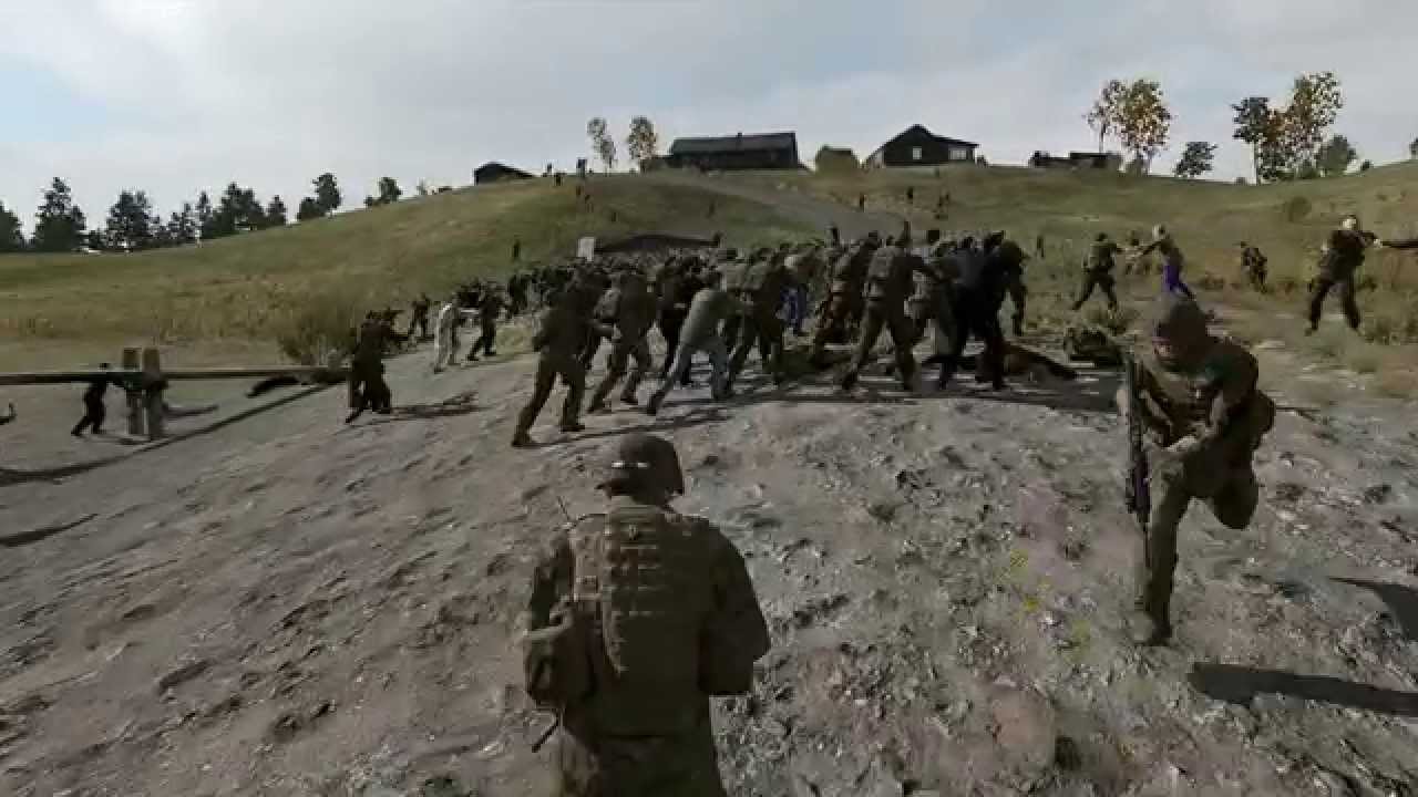 EPIC ARMA-  Zombie Attack 3 player co-op