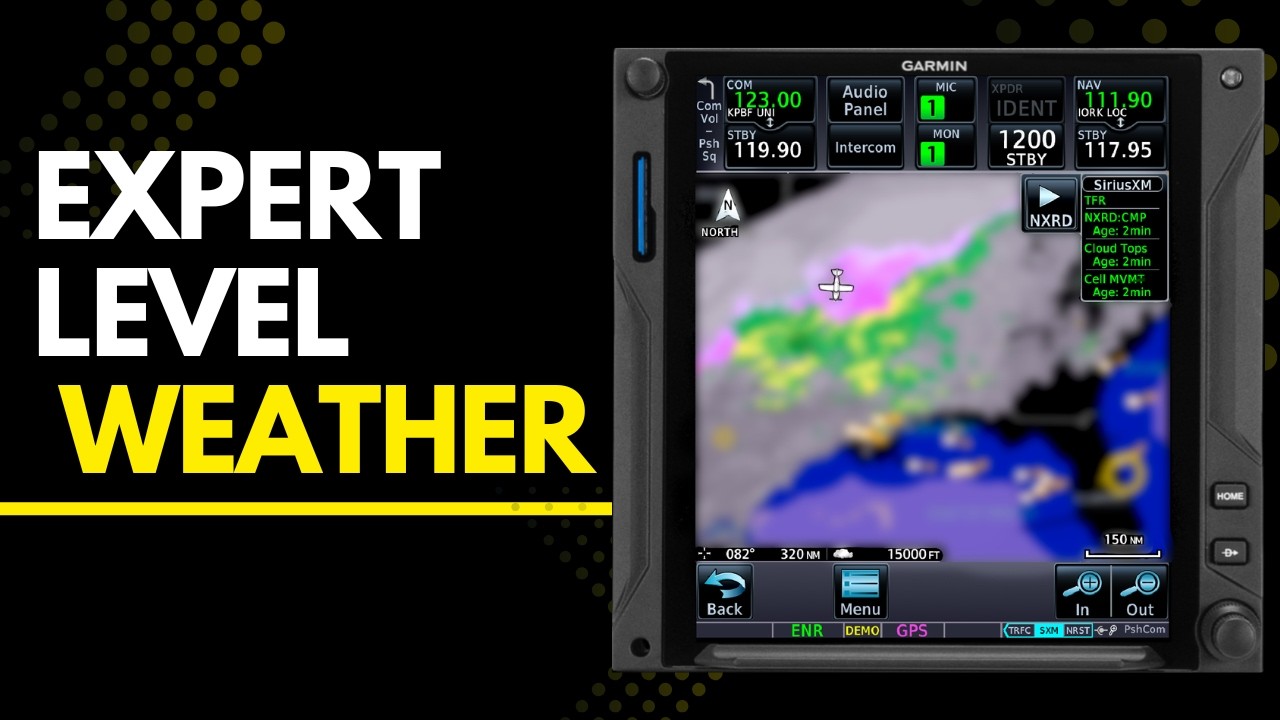 GTN 750Xi Advanced Weather: Mastering SiriusXM, FIS-B & More