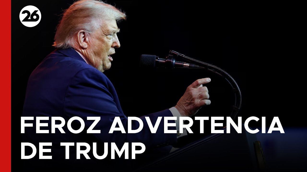 🚨 ADVERTENCIA DE TRUMP A IRÁN | 
