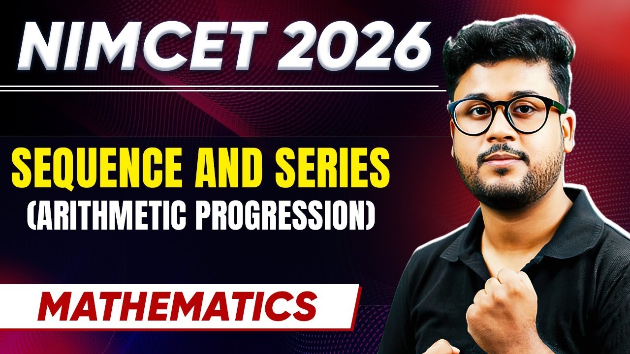 Sequence and Series (Arithmetic Progression) | NIMCET 2026 | Mathematics #nimcet #nimcet2026