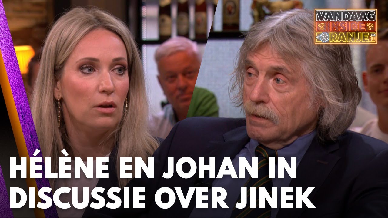 Hélène en Johan in discussie over locatie van talkshow Jinek: 'Trendy geneuzel'